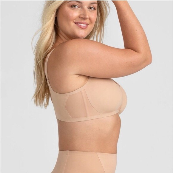 Honeylove Other - Honeylove Crossover Bra Wire-Free Full Coverage Nude 2X